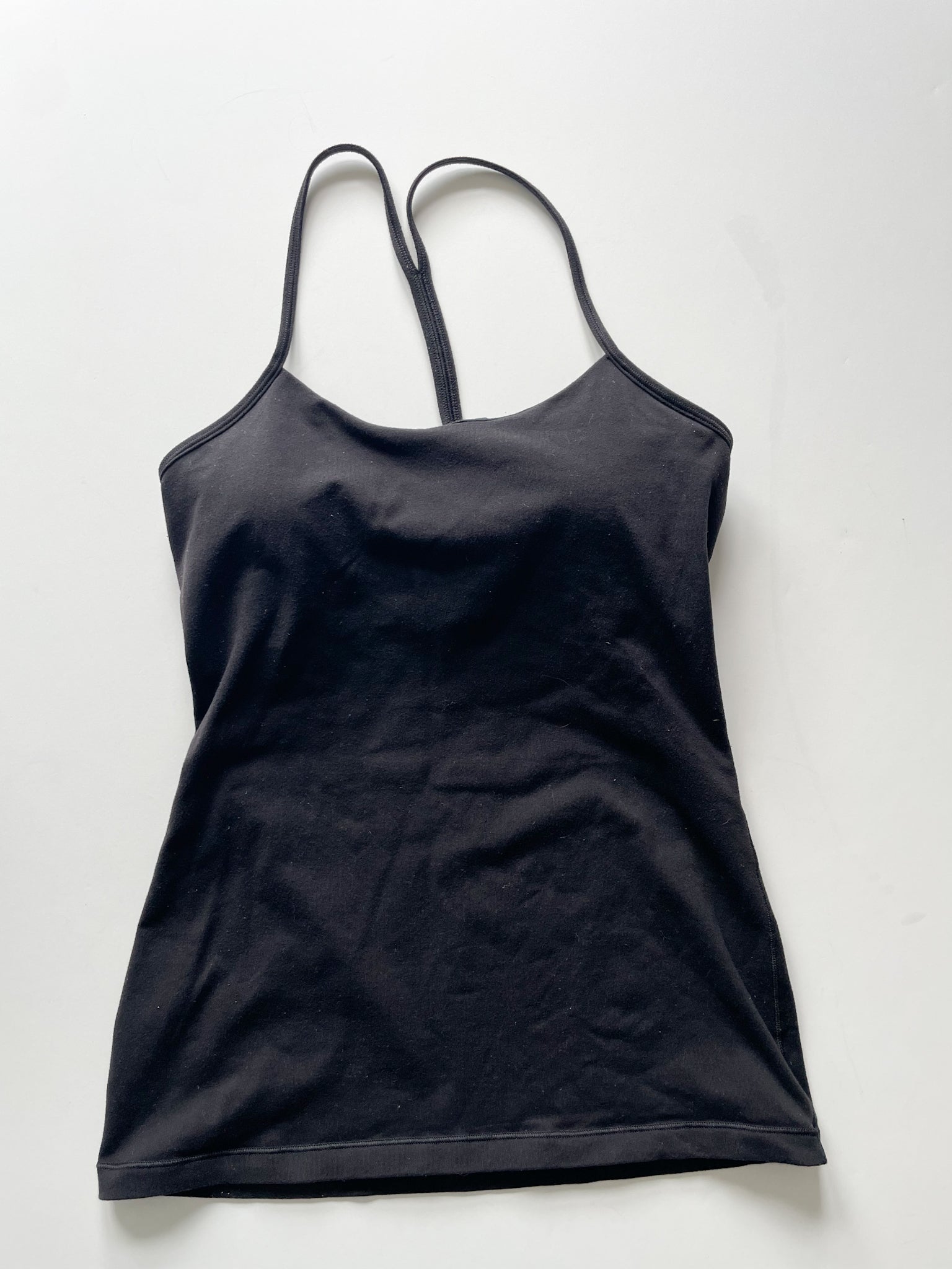 Lululemon Women's Mesh Workout Yoga Tank Top with Open Back Size