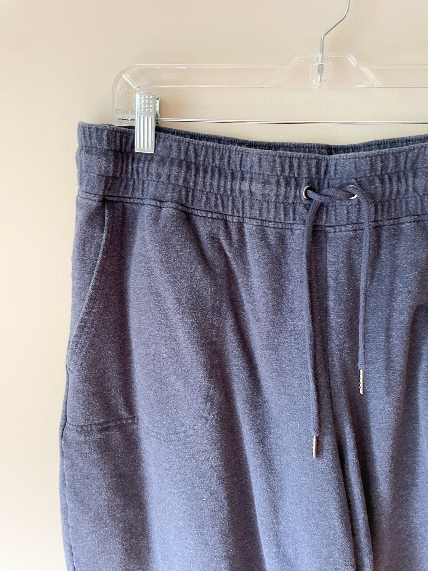 Hyba Navy French Terry Cotton Sweat Shorts - 2X