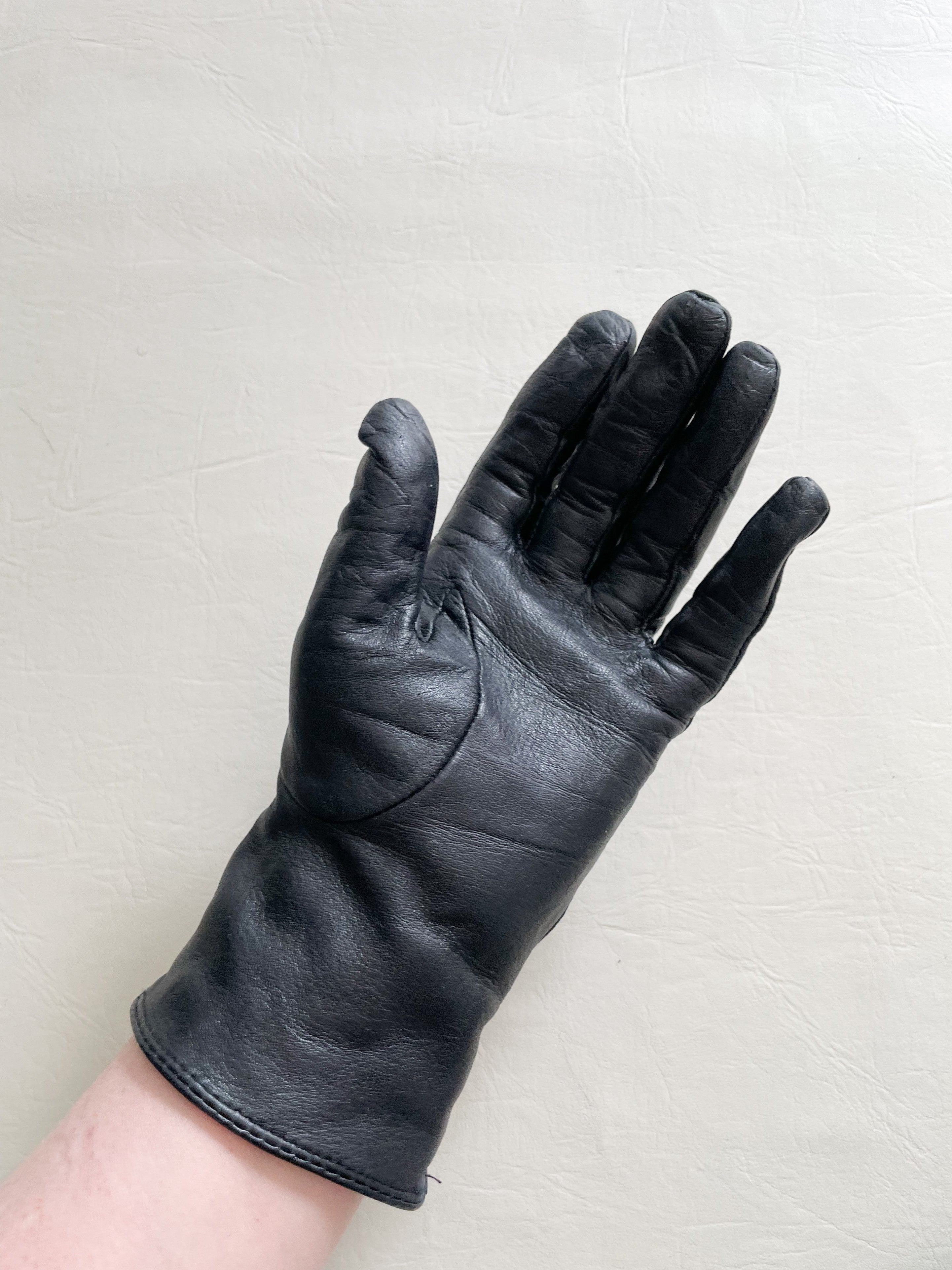 Mens leather gloves deals medium