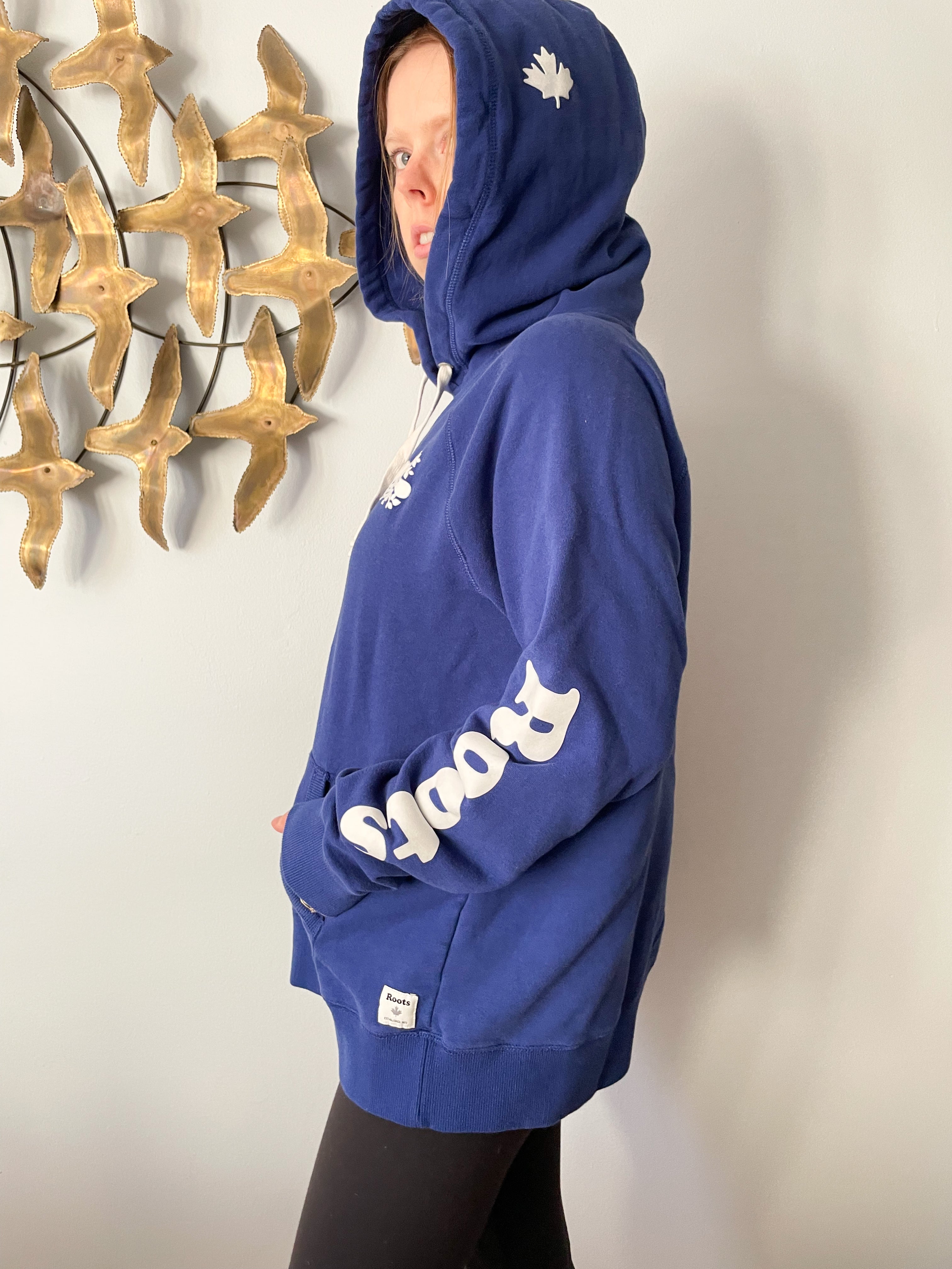 Blue roots hoodie online