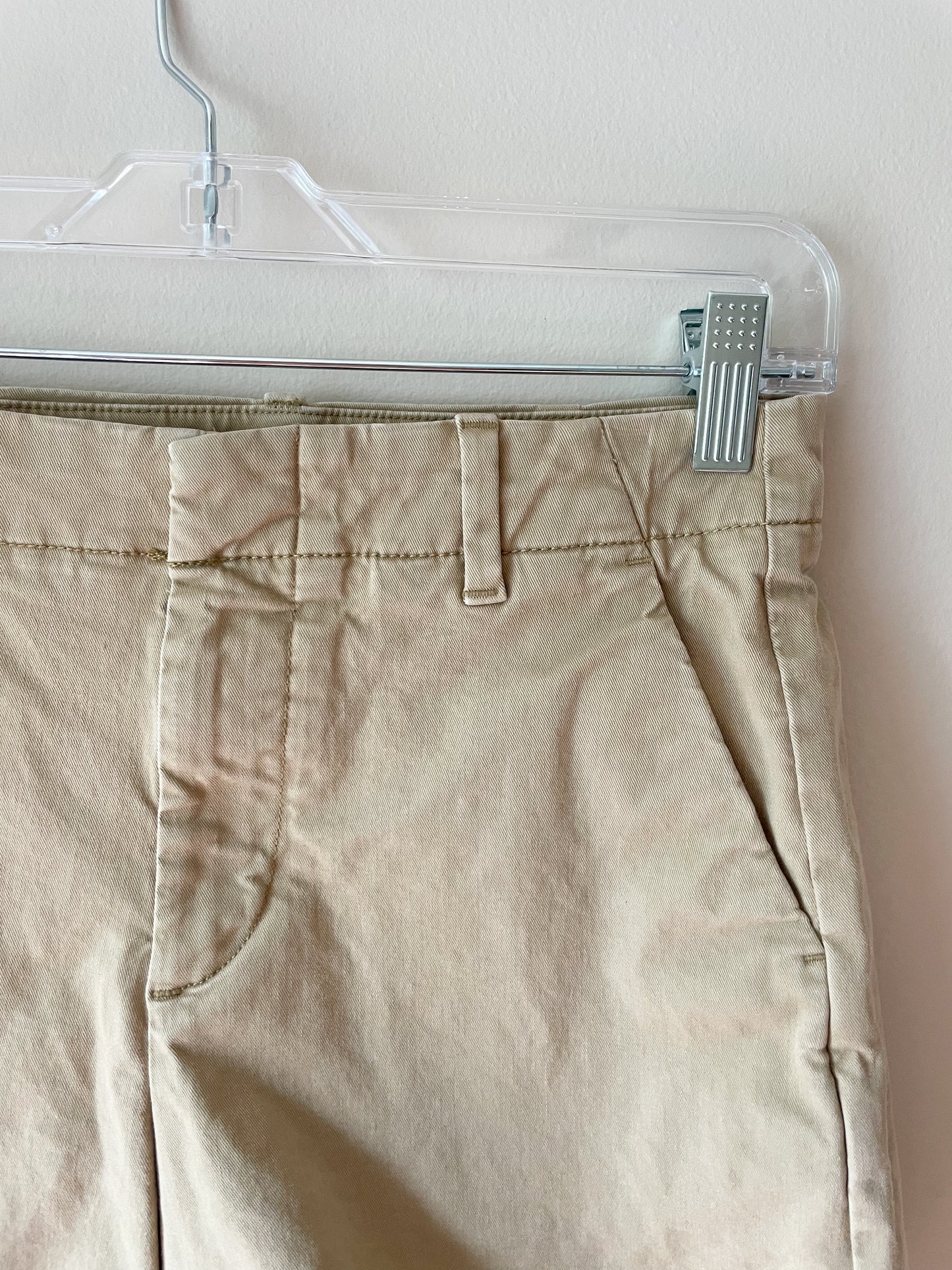 Banana Republic Authentic Chino High Rise Beige Shorts - Size 0