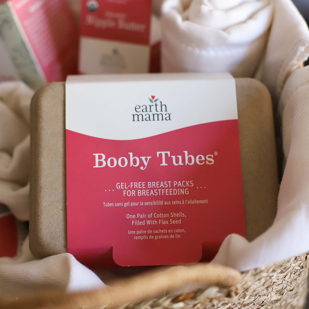 Earth Mama Organic Cotton Booby Tubes - Warm & Cold