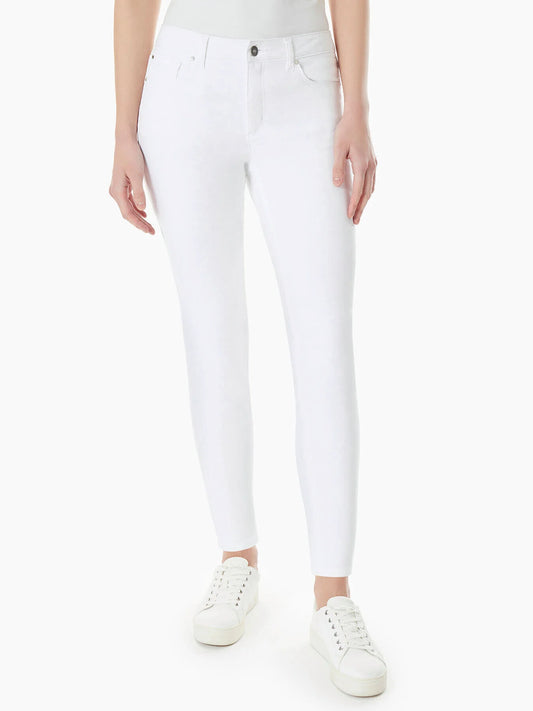 Jones New York White Classis Stretch Cotton Lyocell Skinny Jeans - Size 6