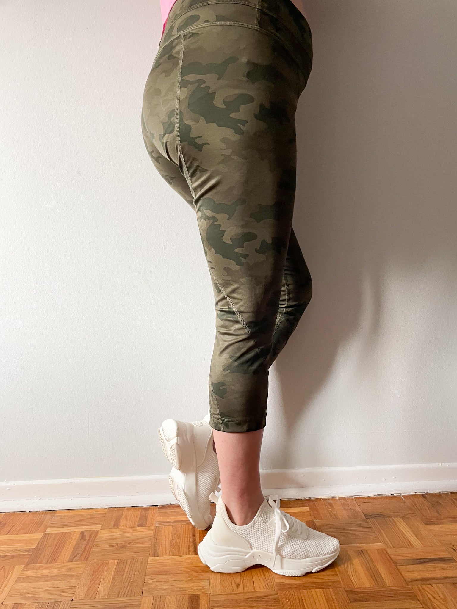 Lululemon Leggings Size 2 Women High Waisted Camouflage Green 22
