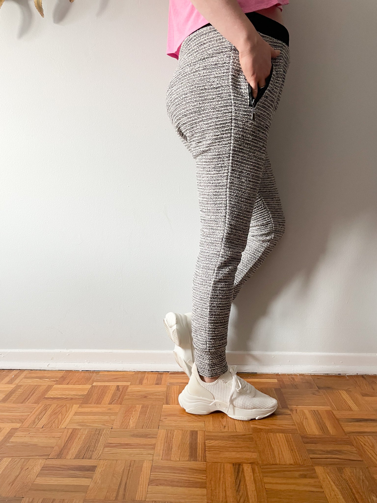 High rise jogger pants hot sale