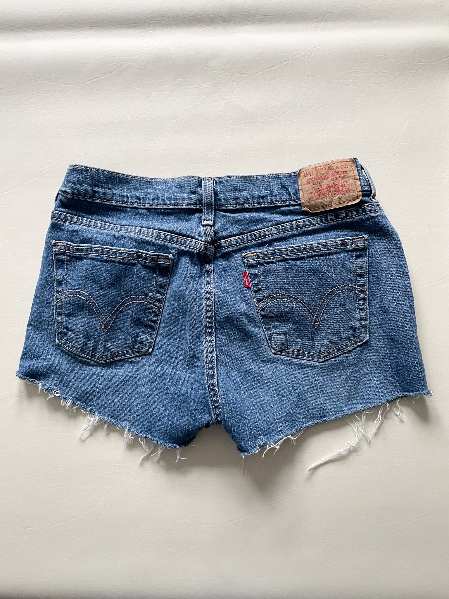 Levi's cutoff sale denim shorts