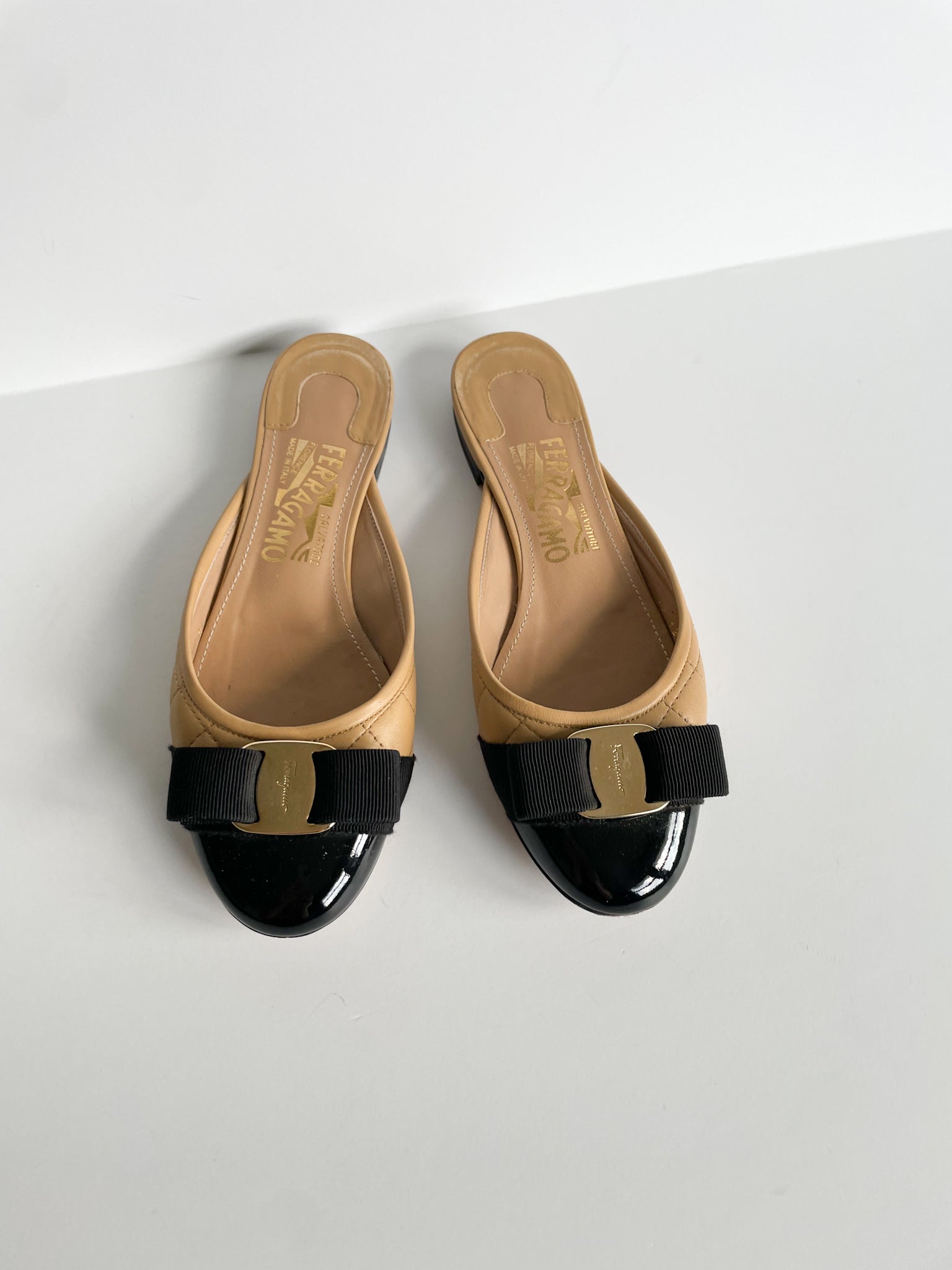 Review: Ferragamo Quilted Cap Toe Vara Bow Pump - Stylish Petite