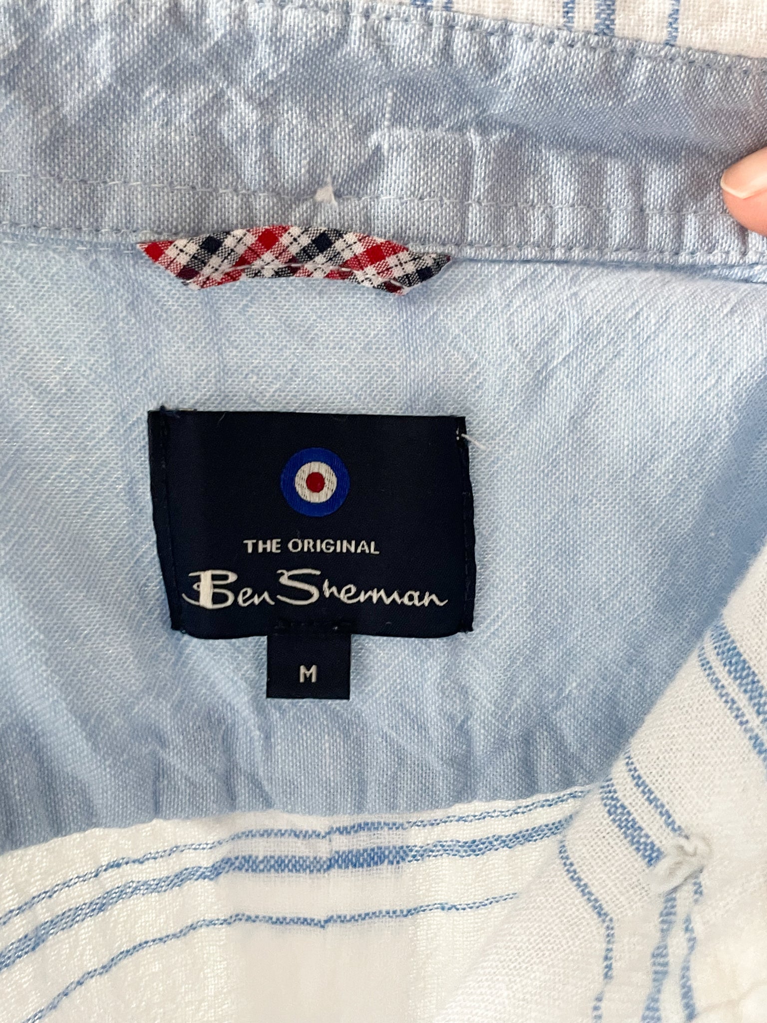 Ben sherman denim hot sale shirt