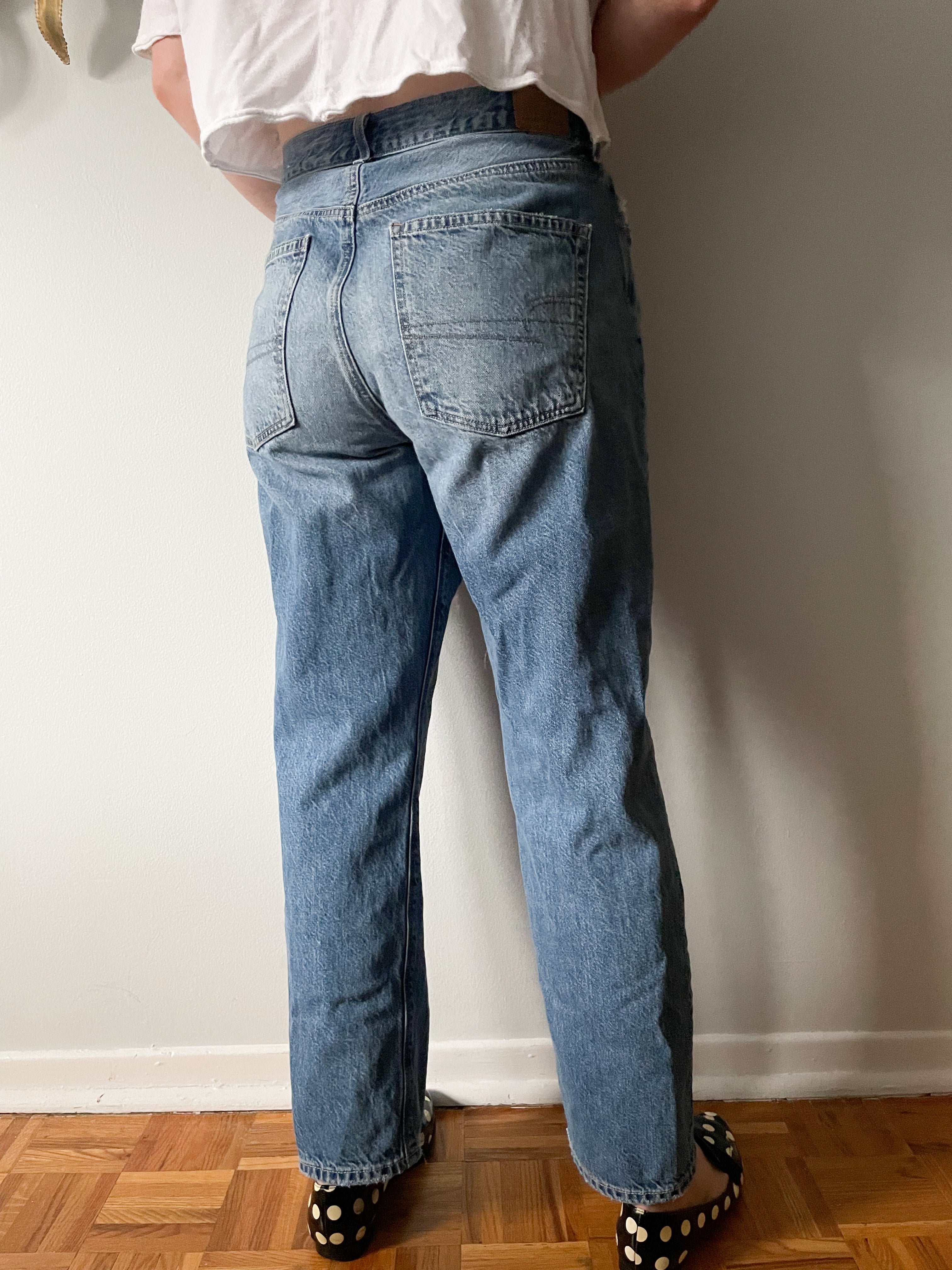 American eagle deals boy fit jeans