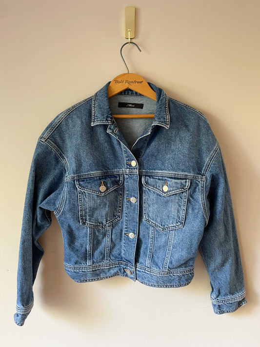 MAVI Rosa Denim Vintage Wash Relaxed 100% Cotton Denim Jacket - XS/S