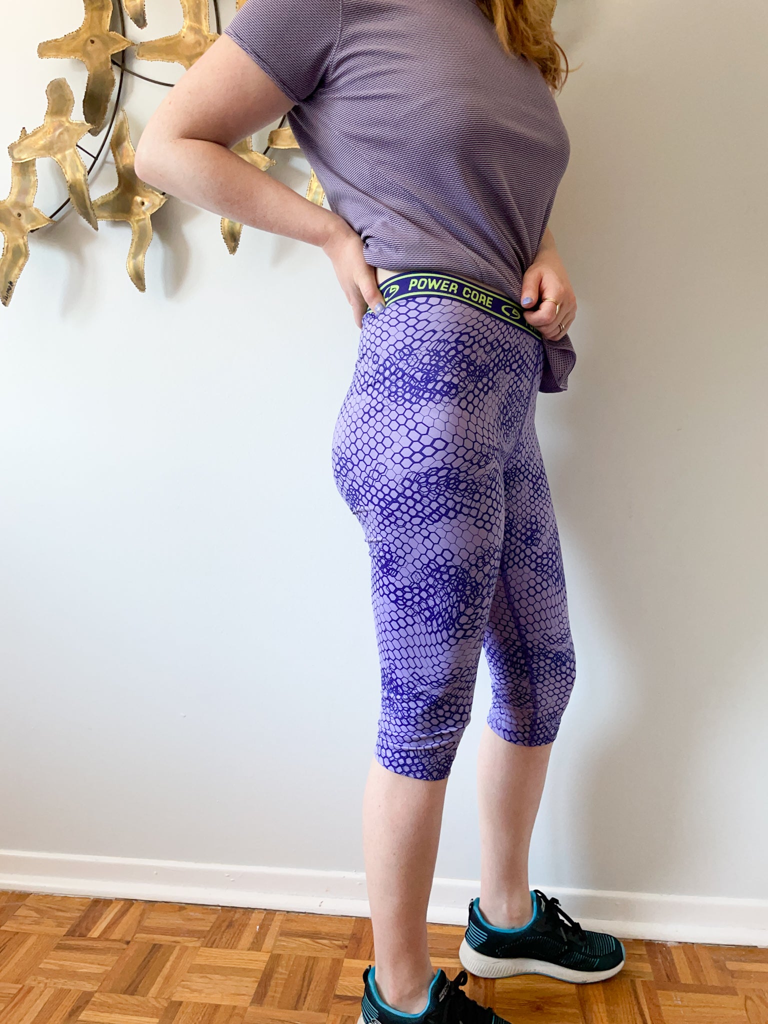 Champion Power Core Purple Workout Capri Leggings - Large – Le Prix Fashion  & Consulting