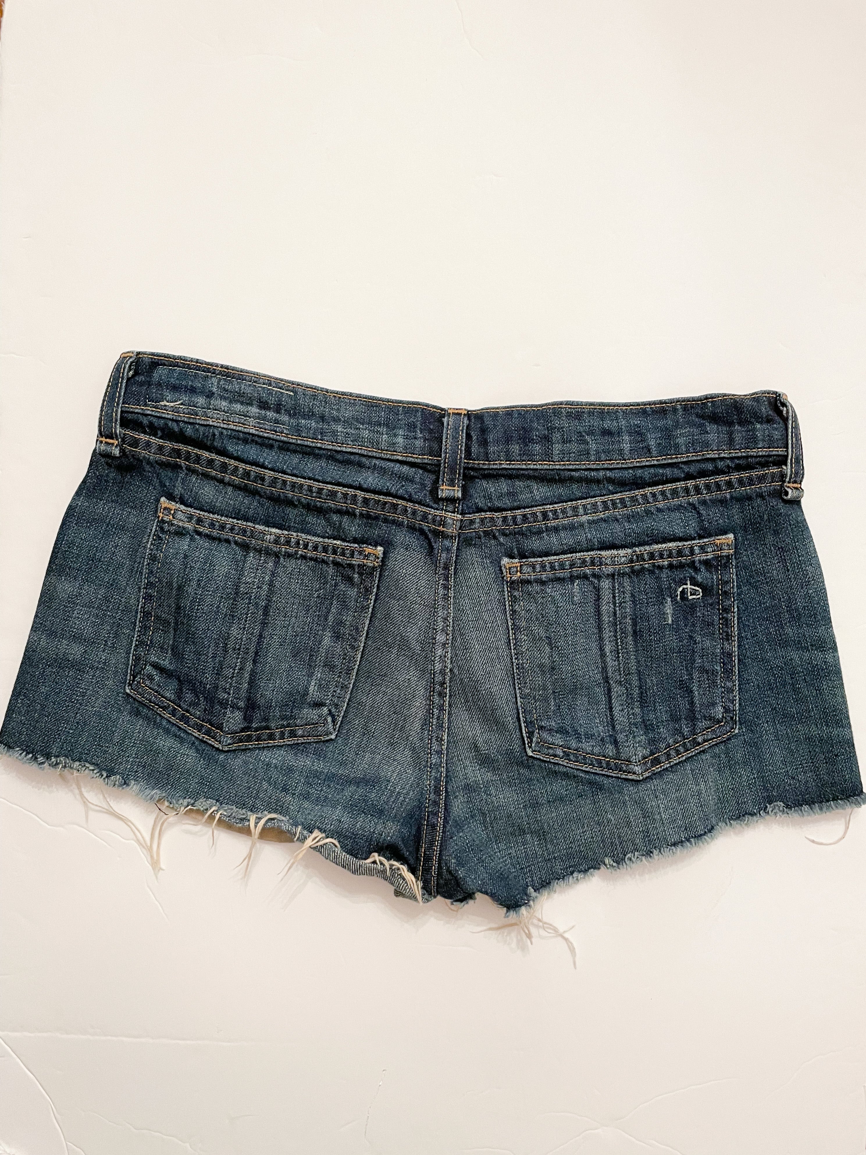 Distressed cut off jean hot sale shorts