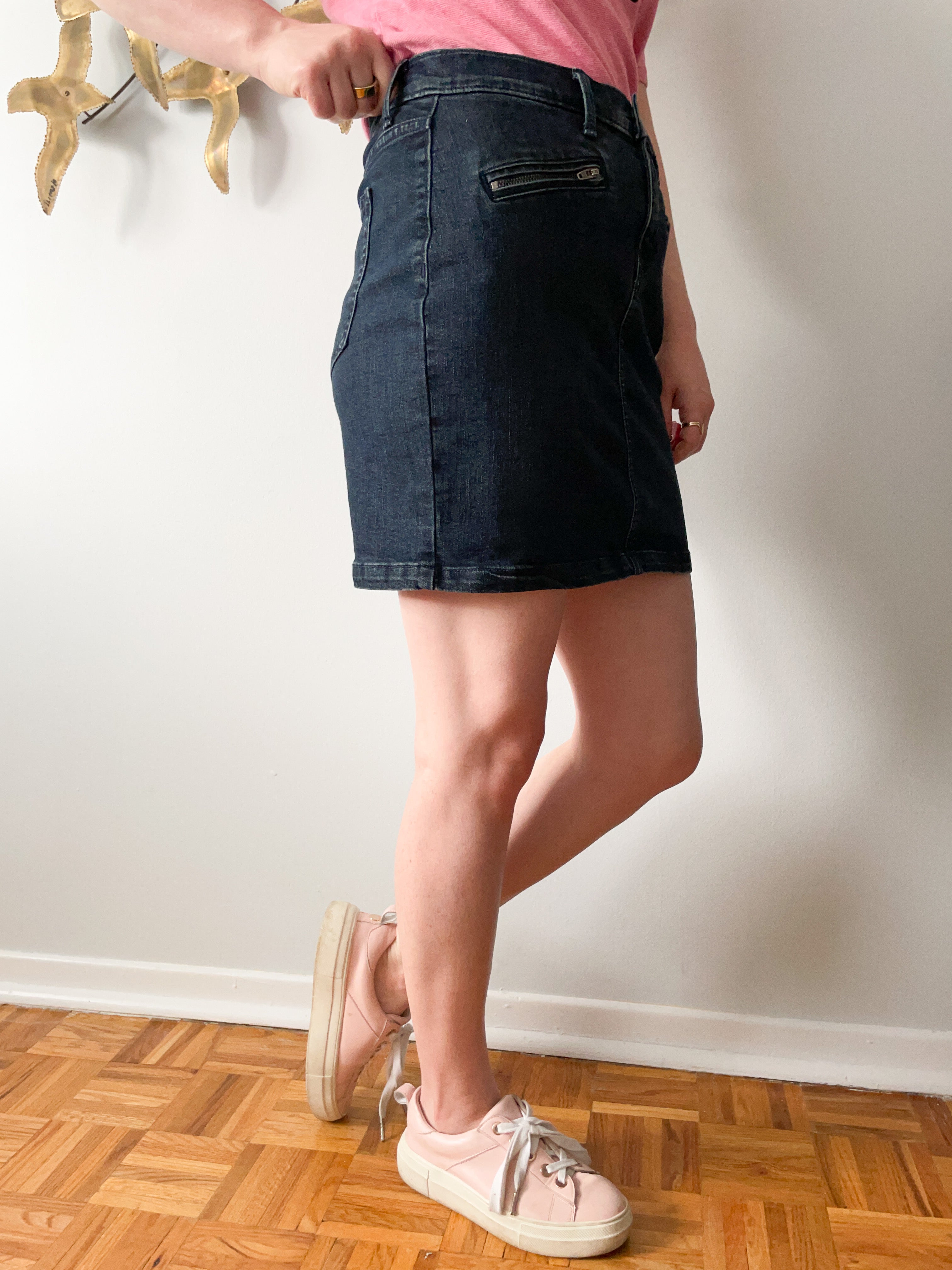 Banana republic sale jean skirt