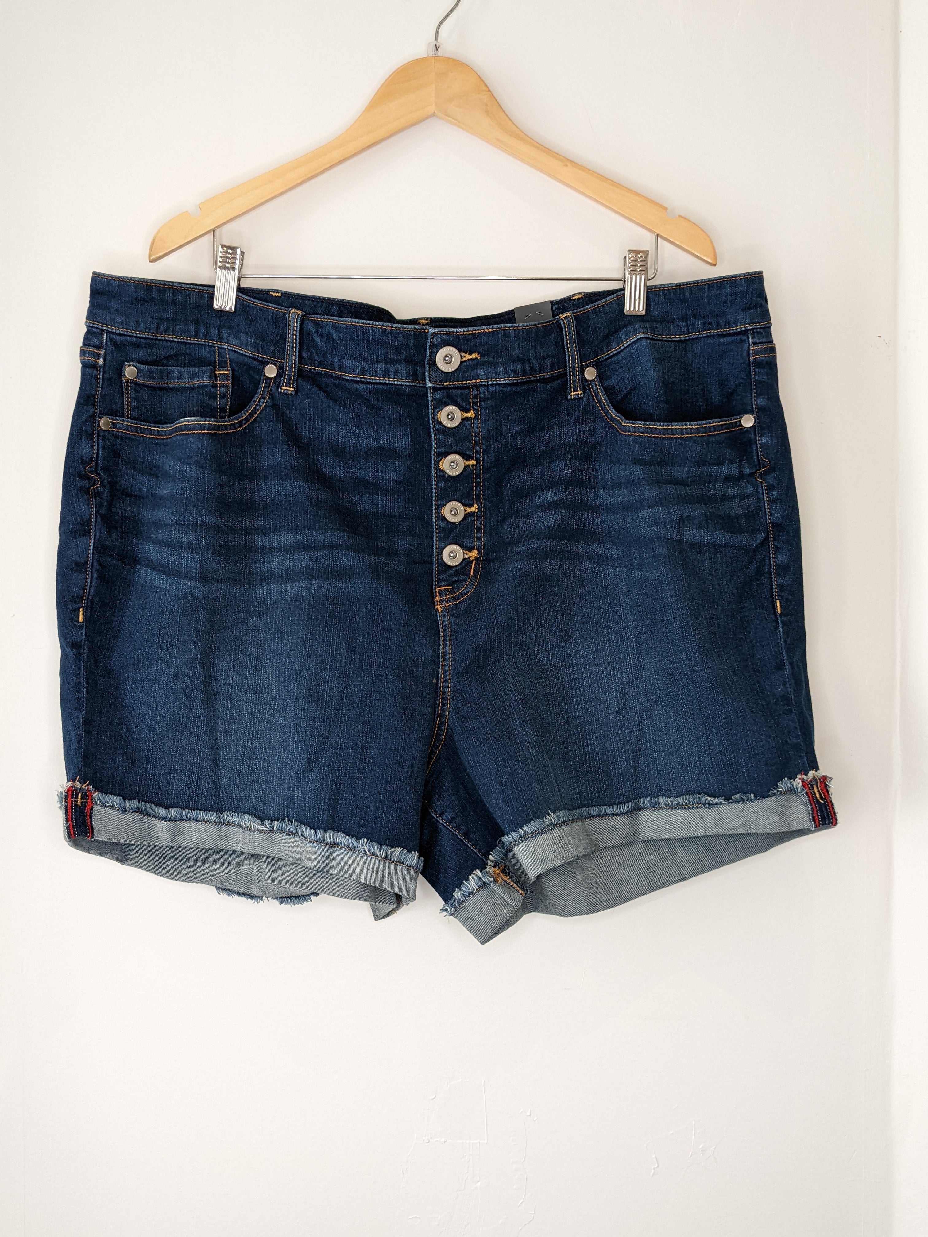 High rise best sale midi shorts