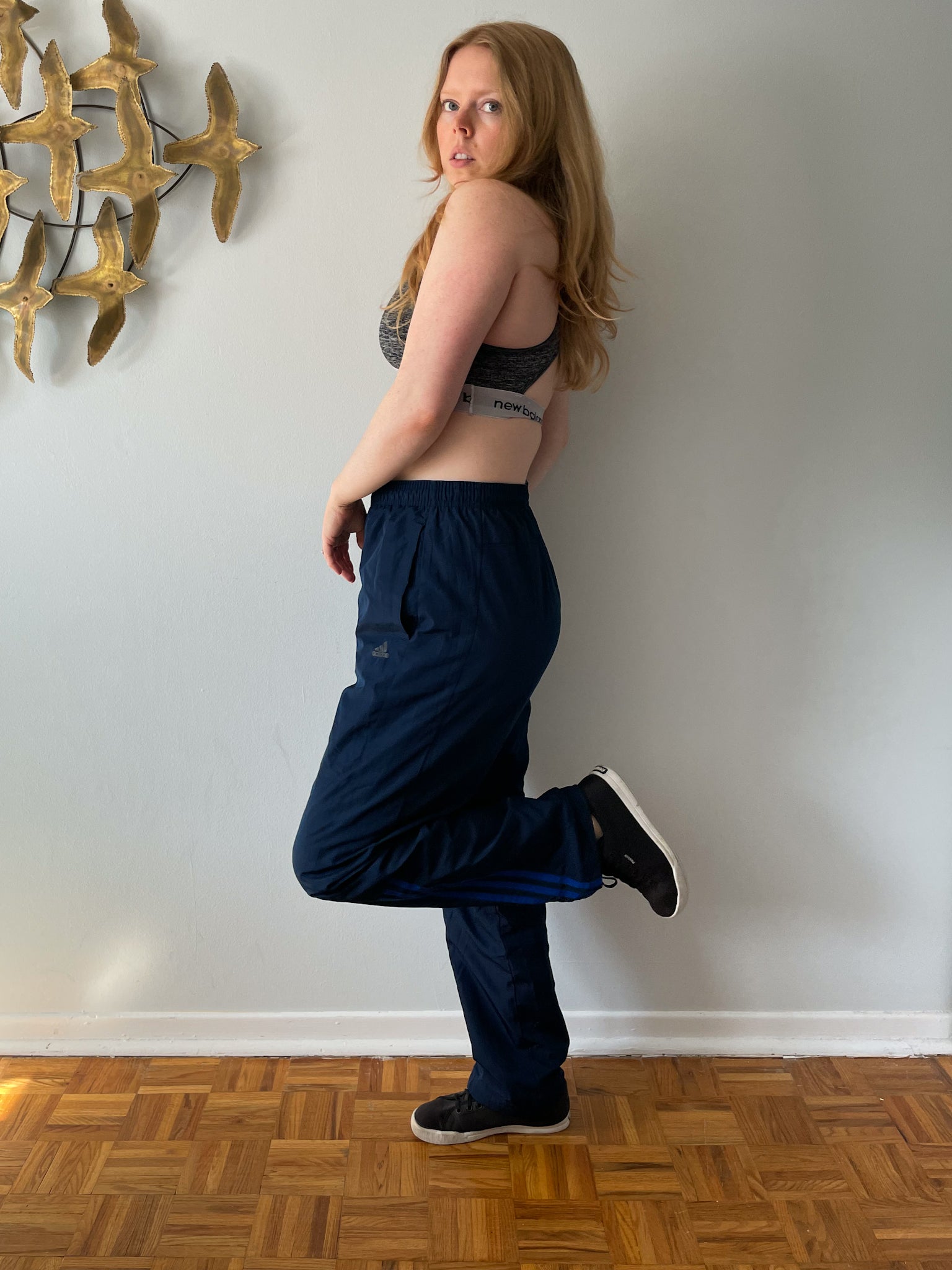 Swishy jogger online pants