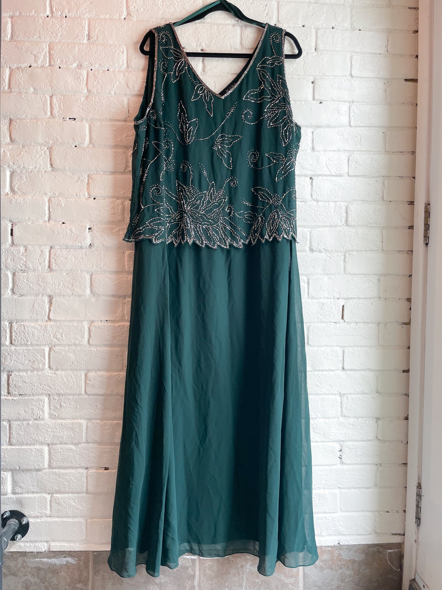 Jkara beaded cheap dress