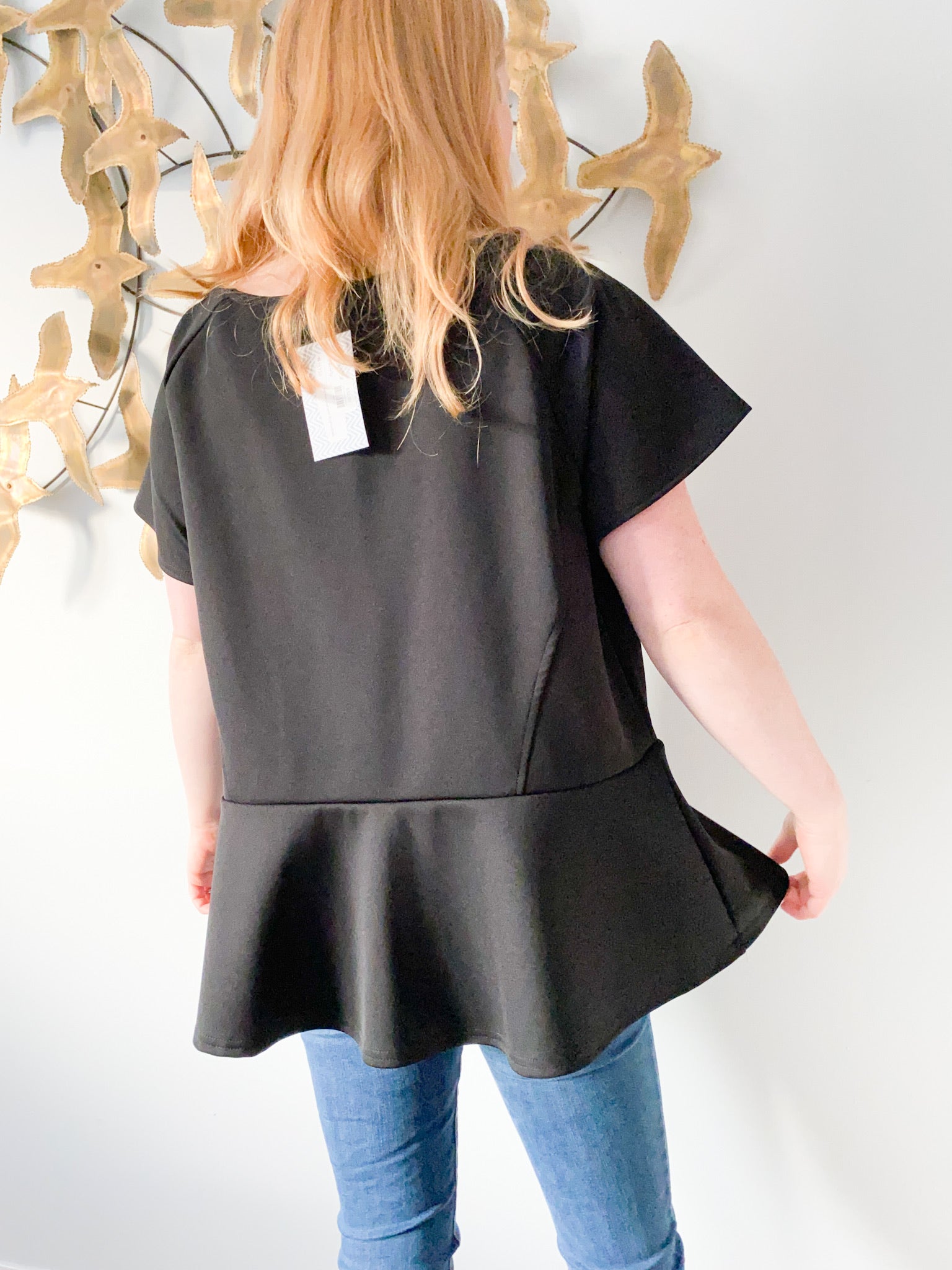 Worthington best sale peplum top