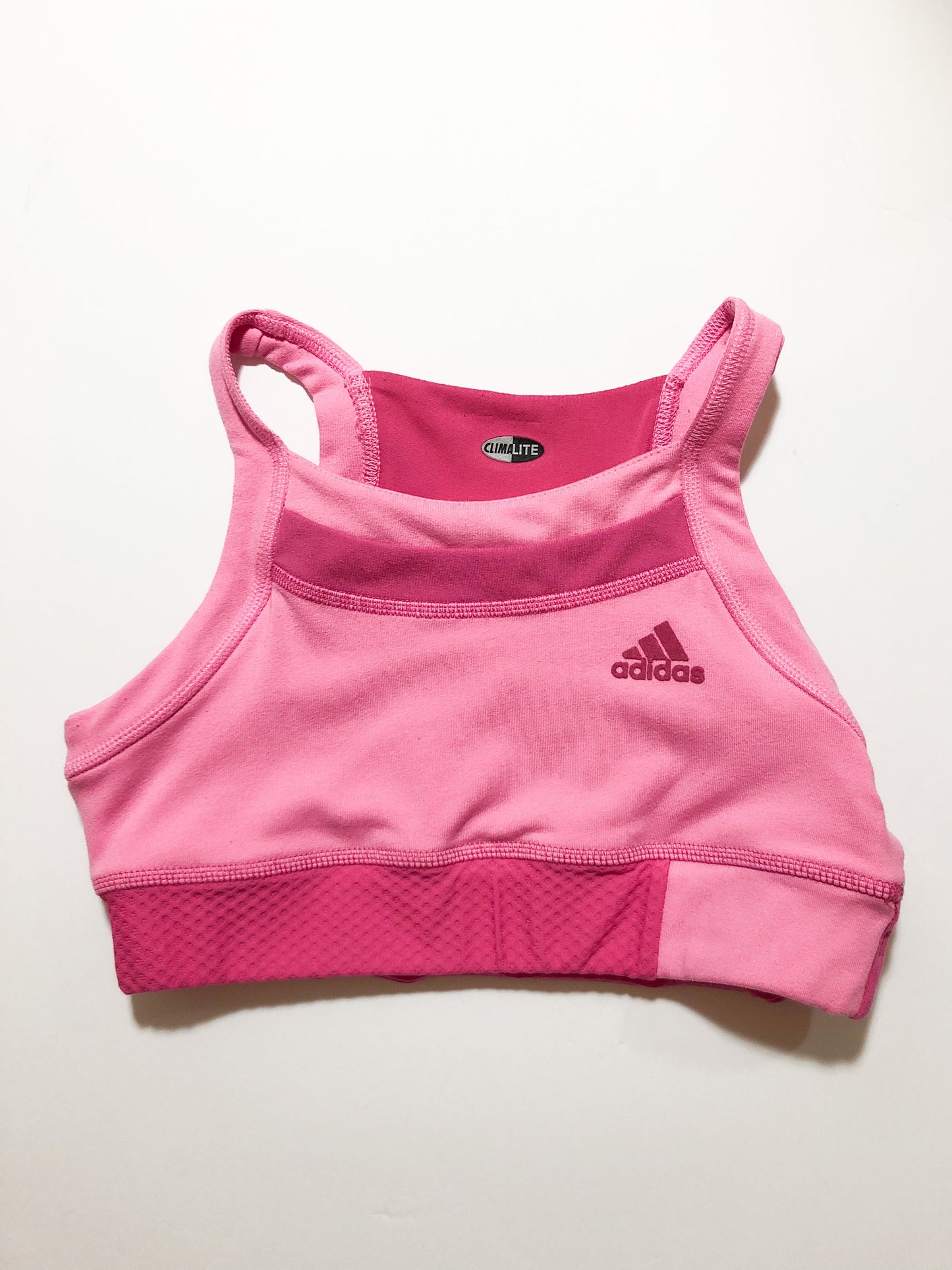 adidas Women's Ultimate Alpha High-Support Sports Bra pink Size XS MSRP $50