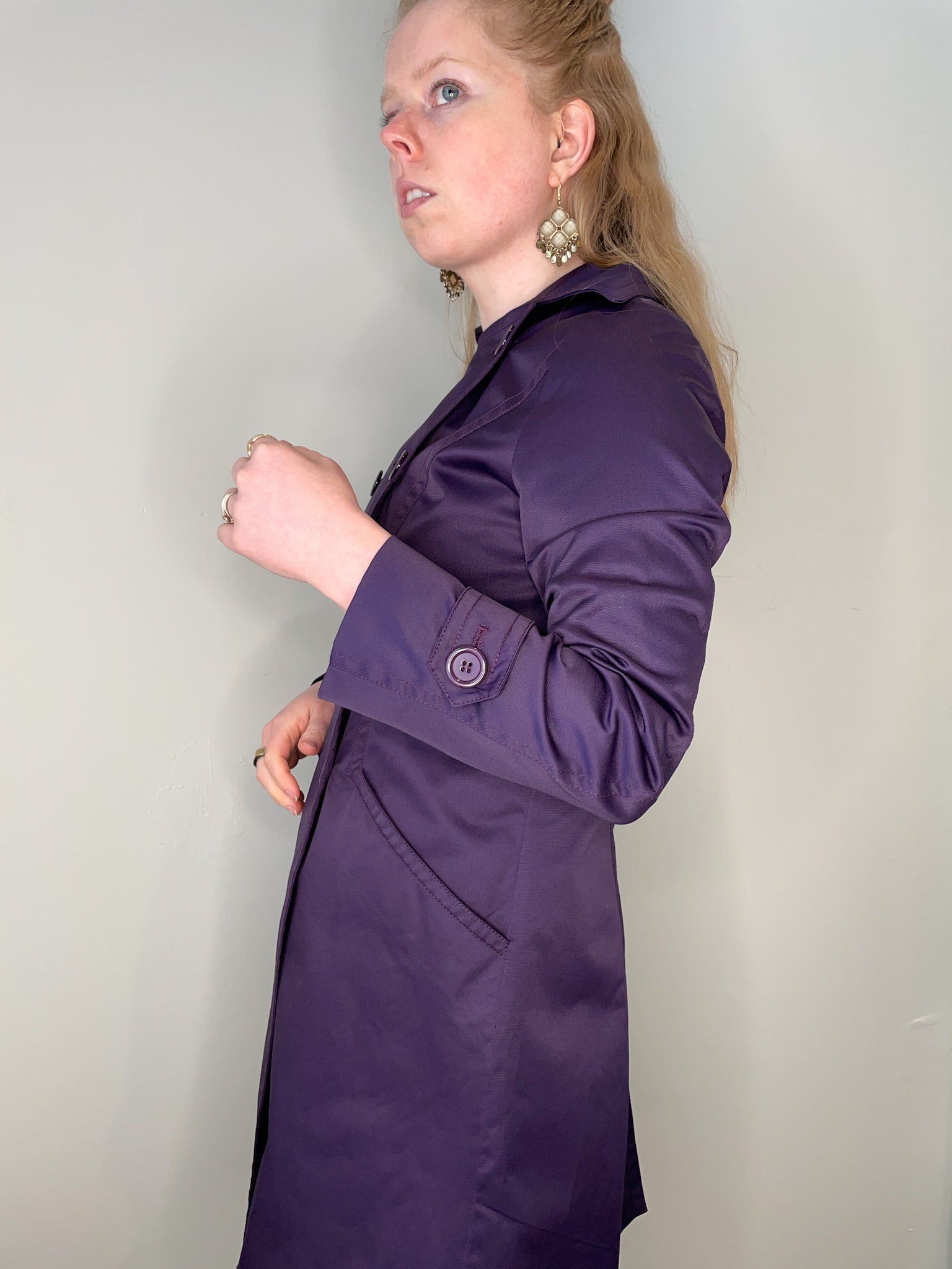 Purple mac coat best sale