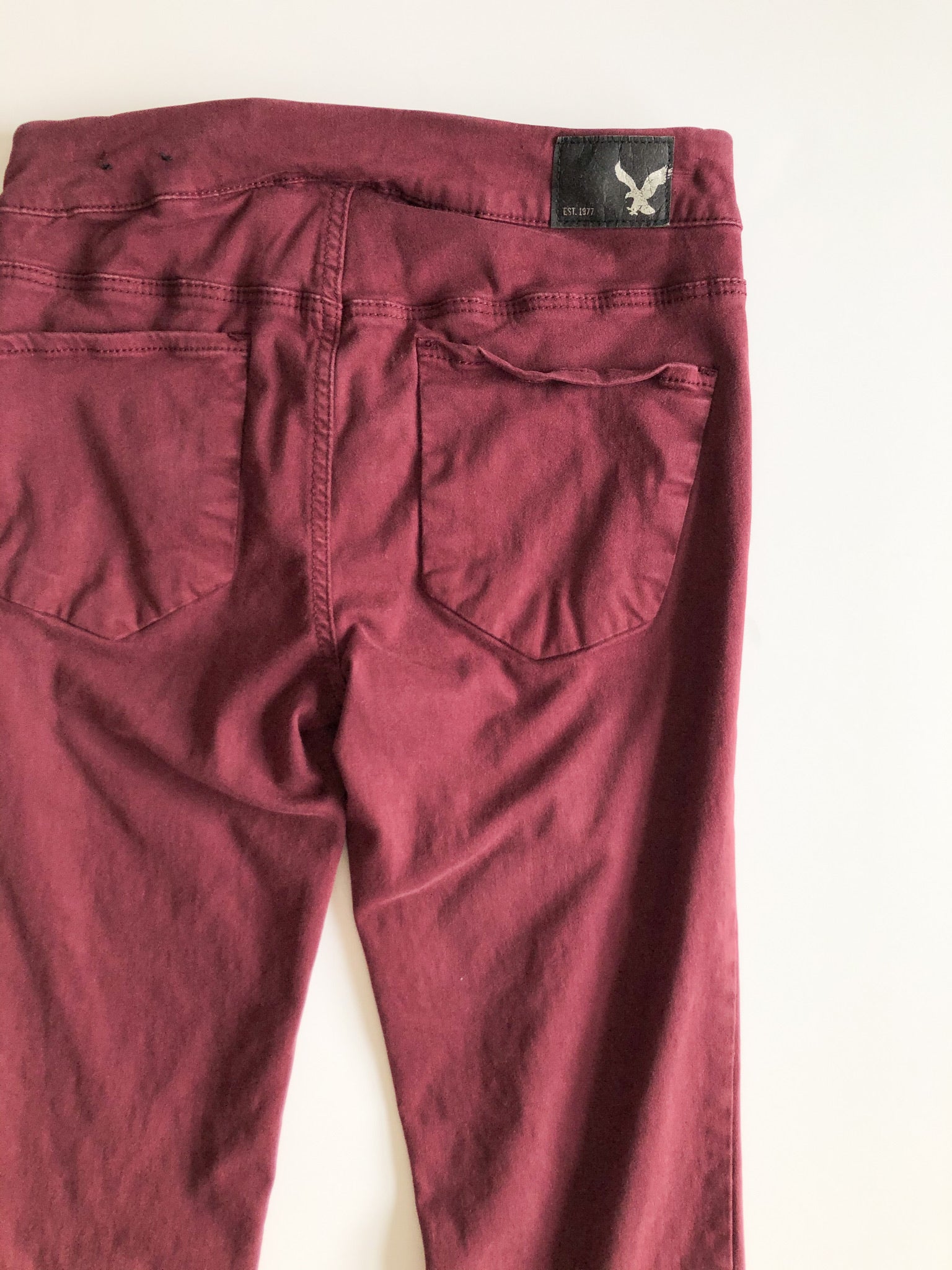 Red jeggings hot sale